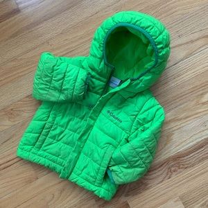 Columbia Green Powder Lite Puffer Jacket